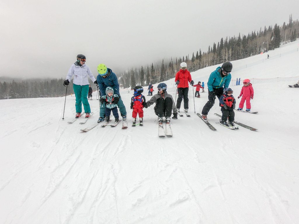 kids skiing Solitude Utah for free