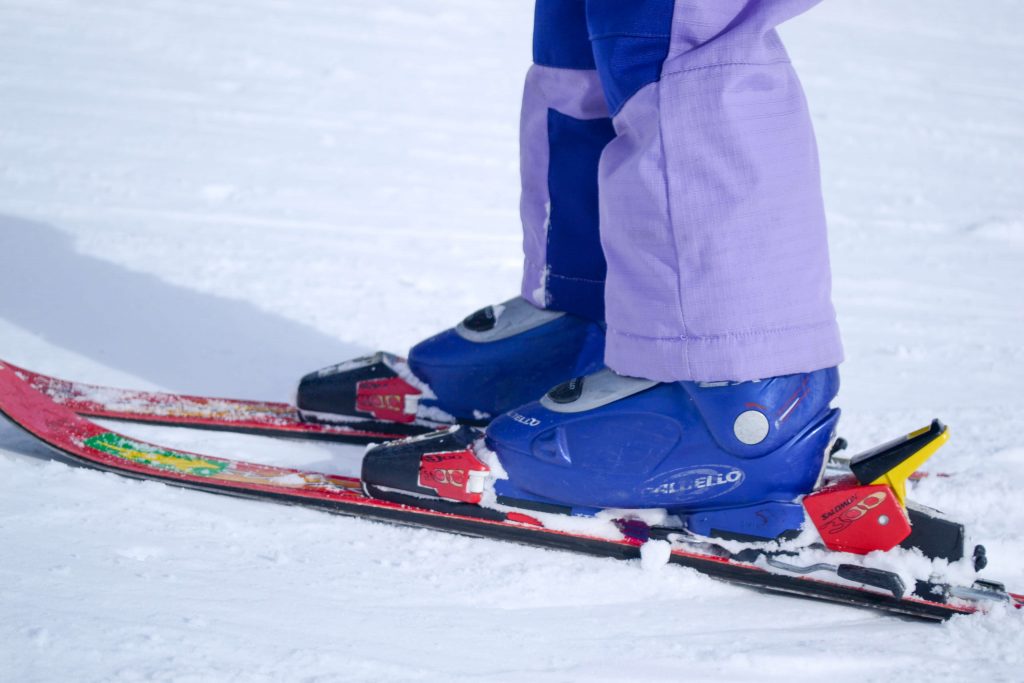 Kids boots and bindings