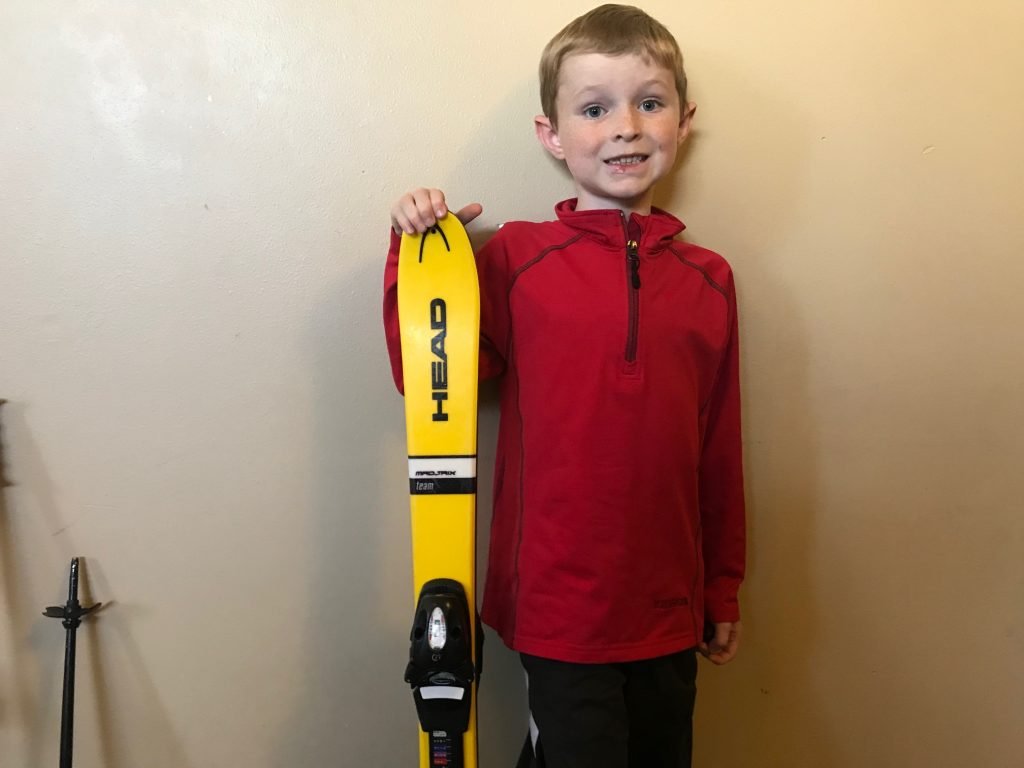 kids ski sizes