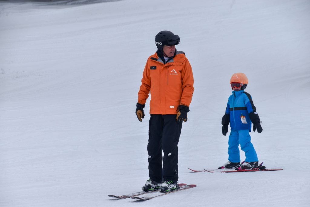 Ski school at grand targhee