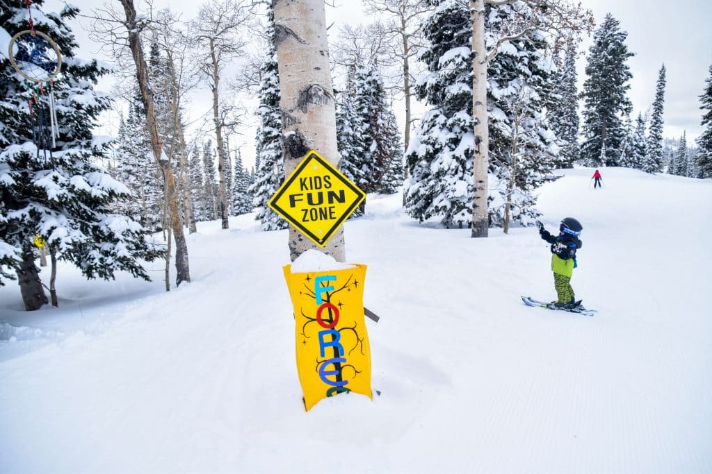 Toddler skiing grand targhee for free