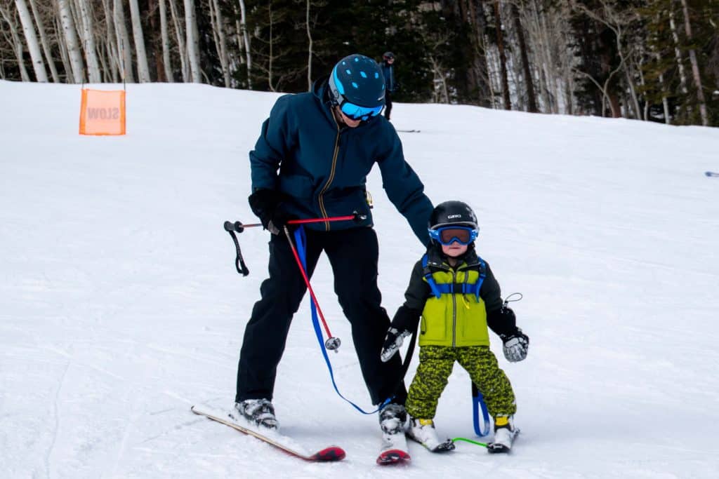 toddler ski harness and edgie wedgie