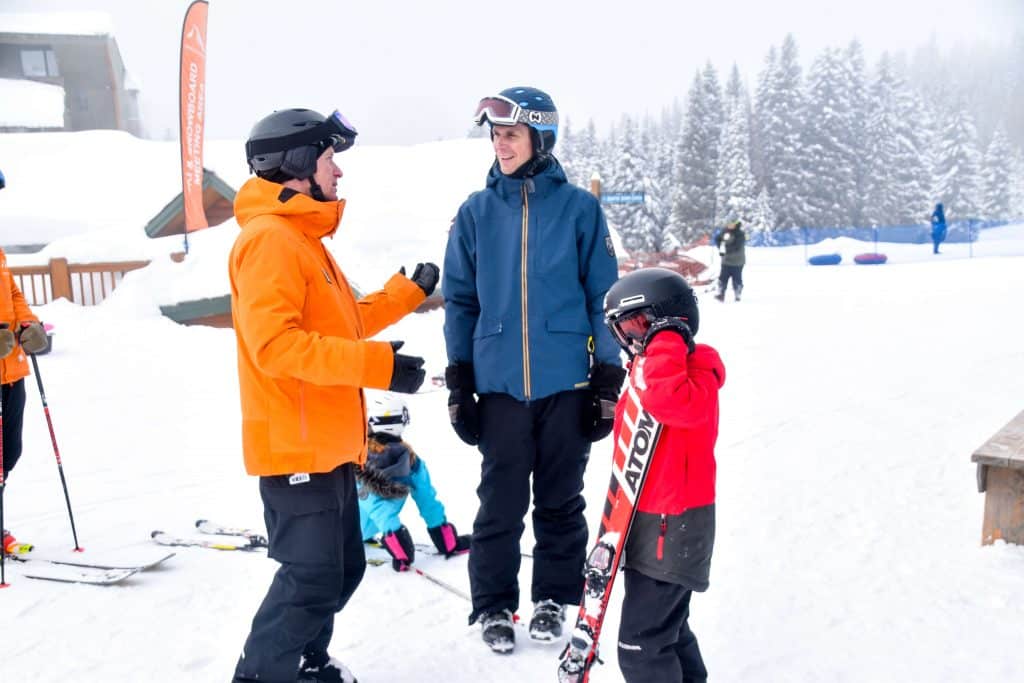 kids ski school