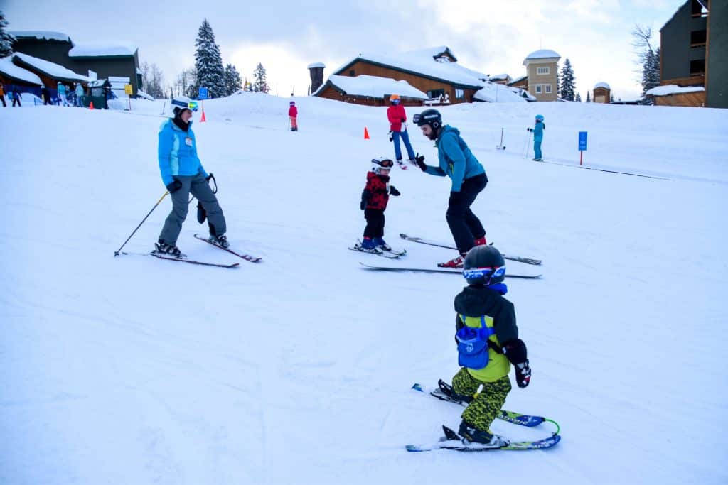 Grand targhee kids skiing