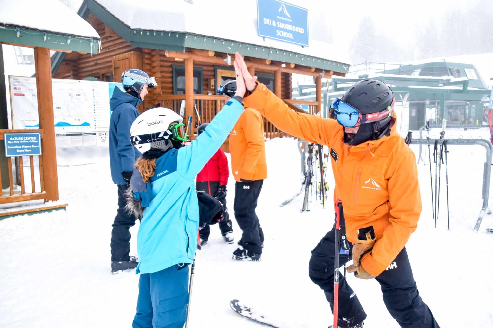 High five ski school Grand Targhee