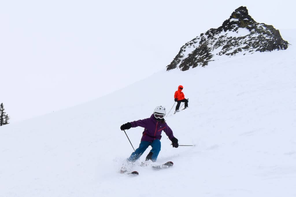 kids skiing squaw valley at Park City