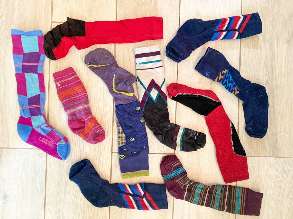 choosing ski socks for kids