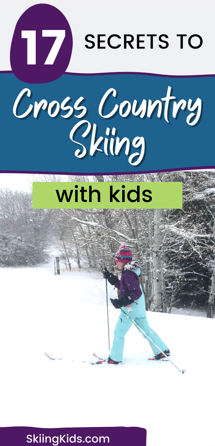 Tips for cross country skiing with kids