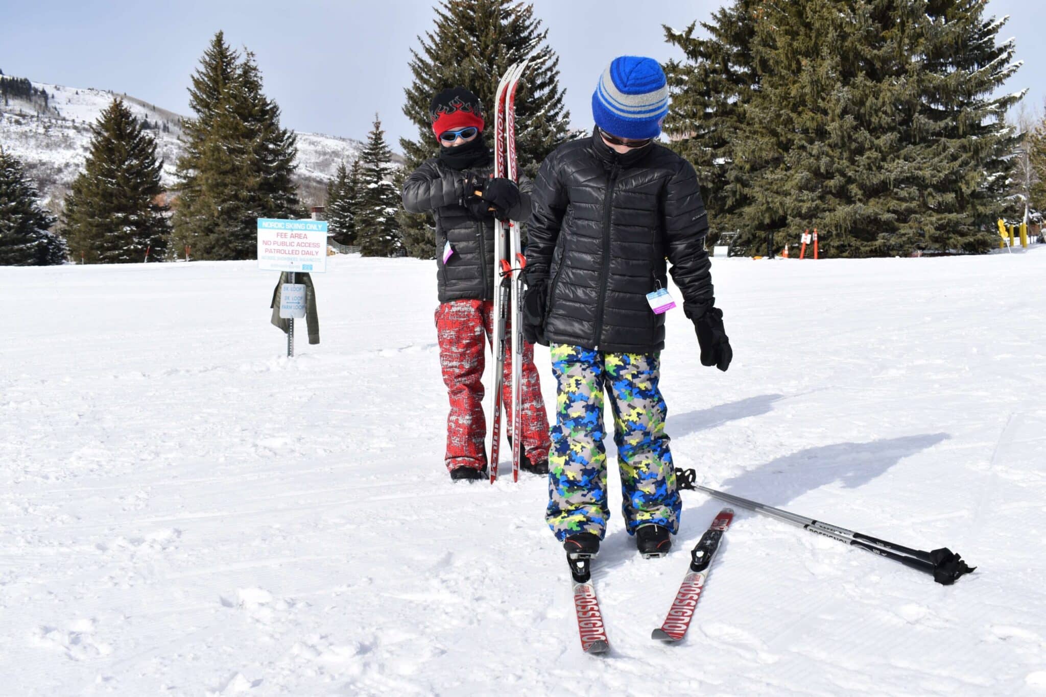 Cross Country Skiing With Kids