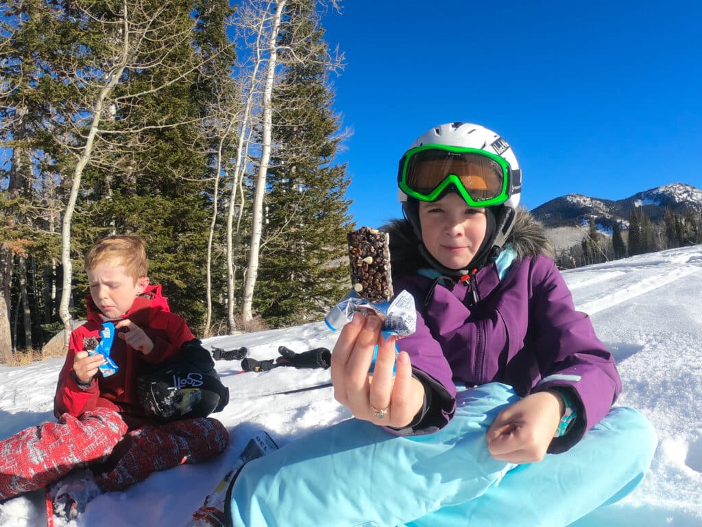 Girl With Cliff Bar