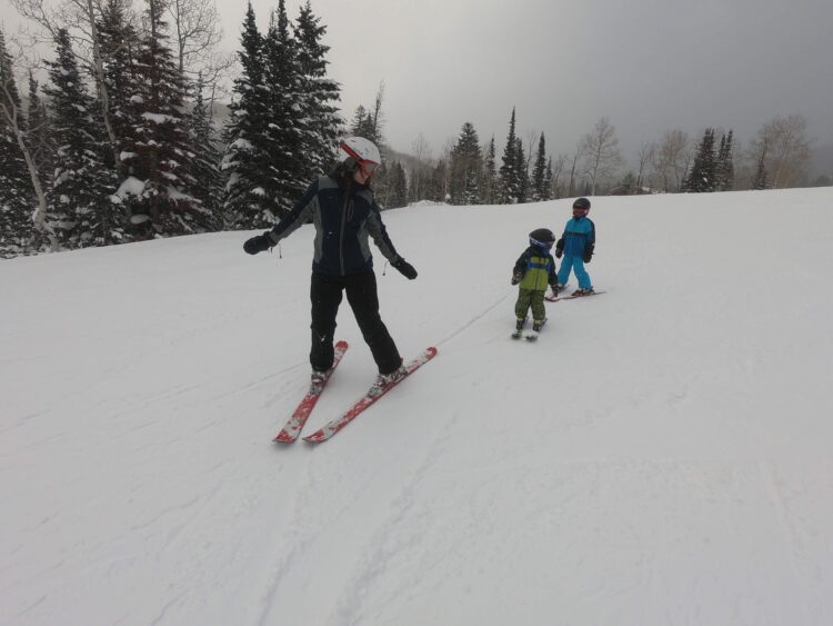 Skiing With Kids