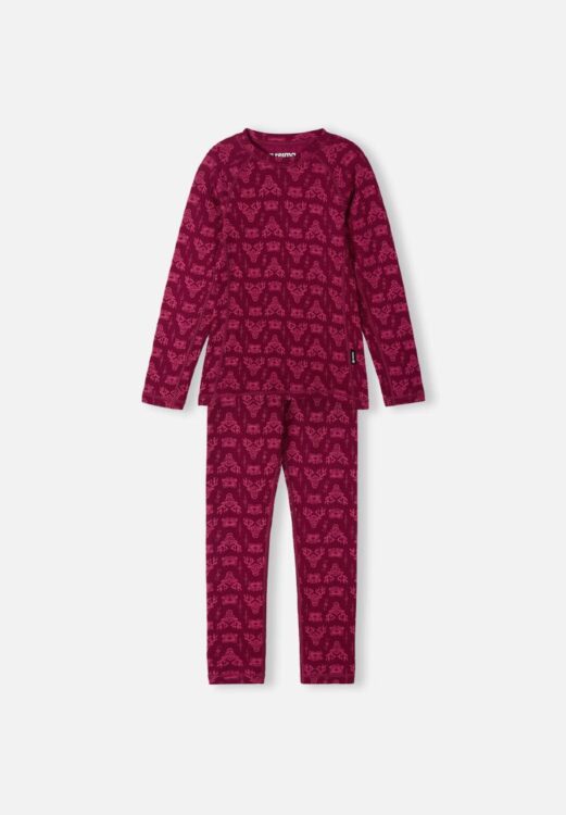 red kids thermals