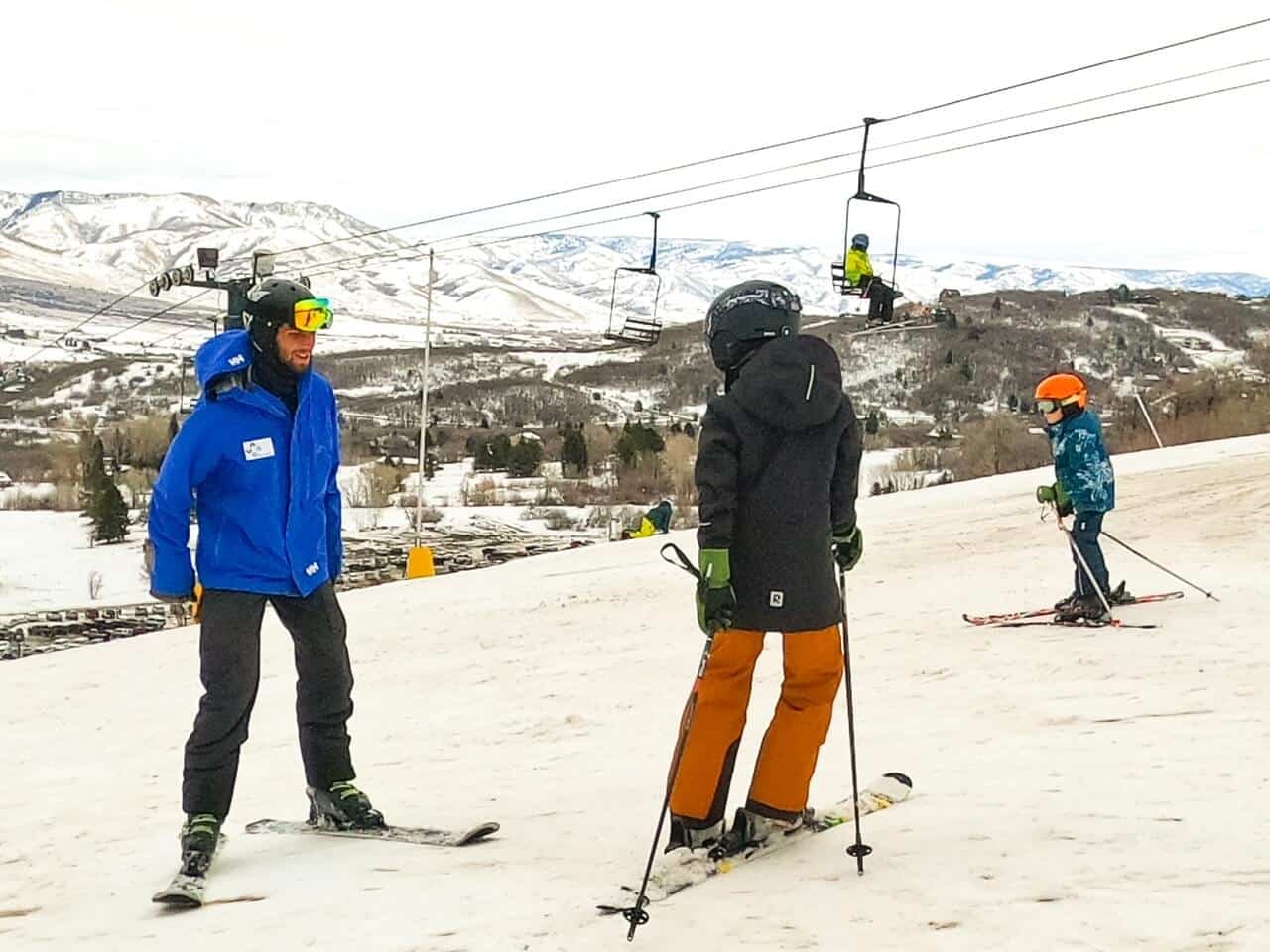 affordable ski lessons at Nordic Valley