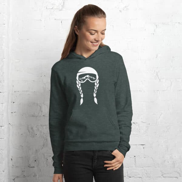 Skiing Kids Hoodie