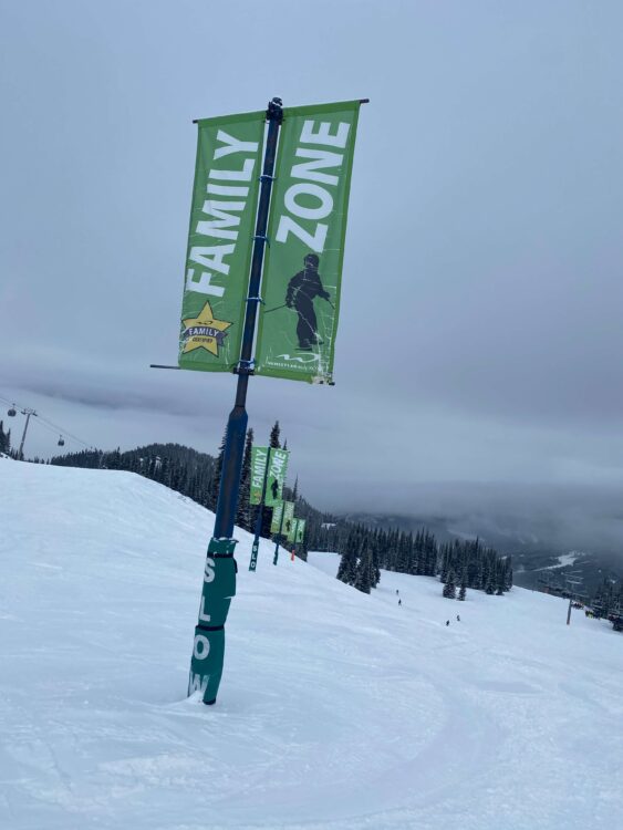 family ski zone at Whistler