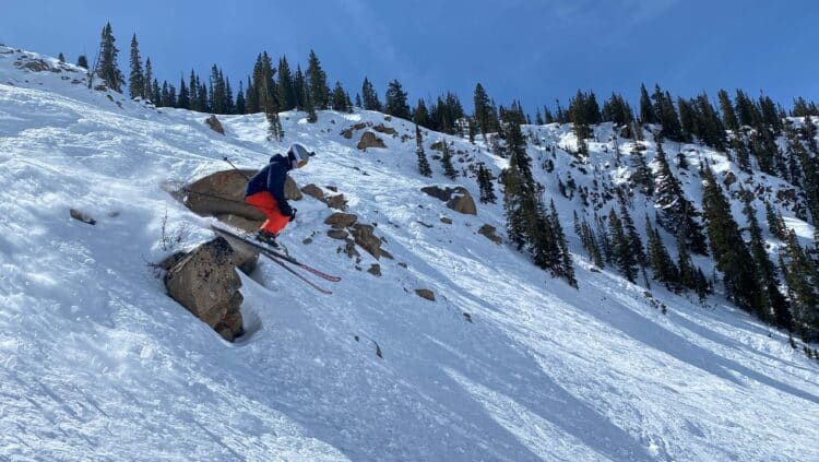 skiing Crested Butte with kids