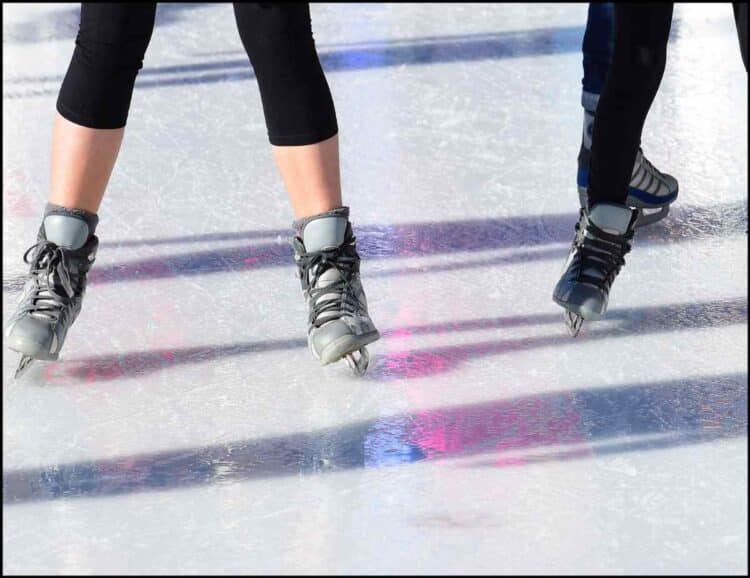 ice skating crested butte with kids