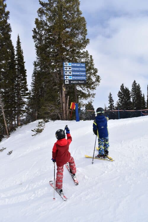 skiing solitude family skiing