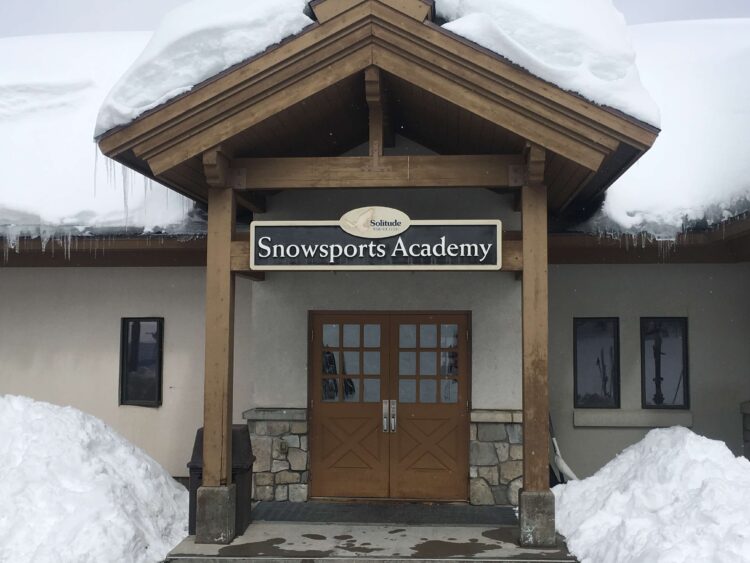 Solitude ski resort ski school Snowsports academy