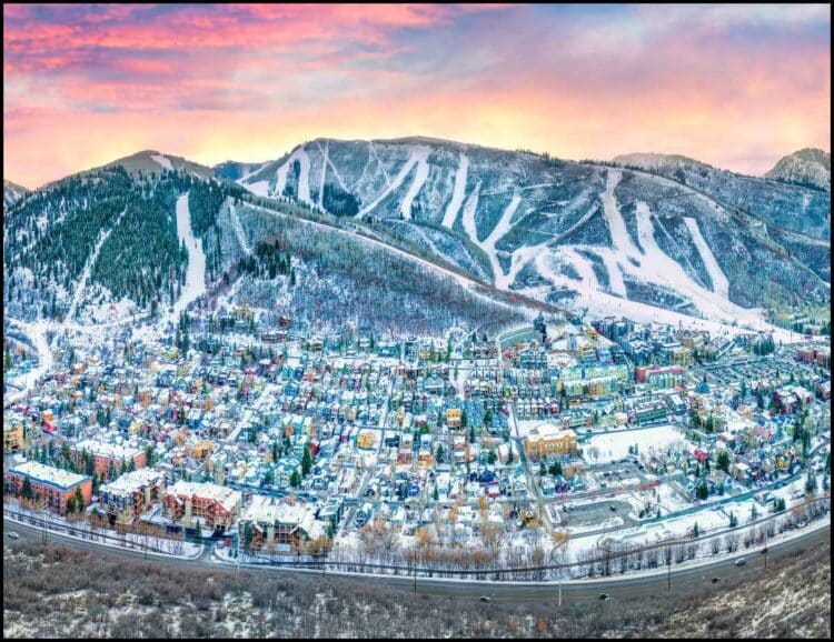 park city in winter with kids