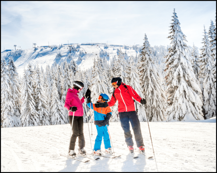 family ski day