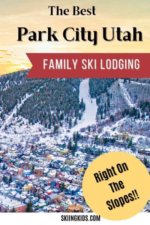 park city ski lodging