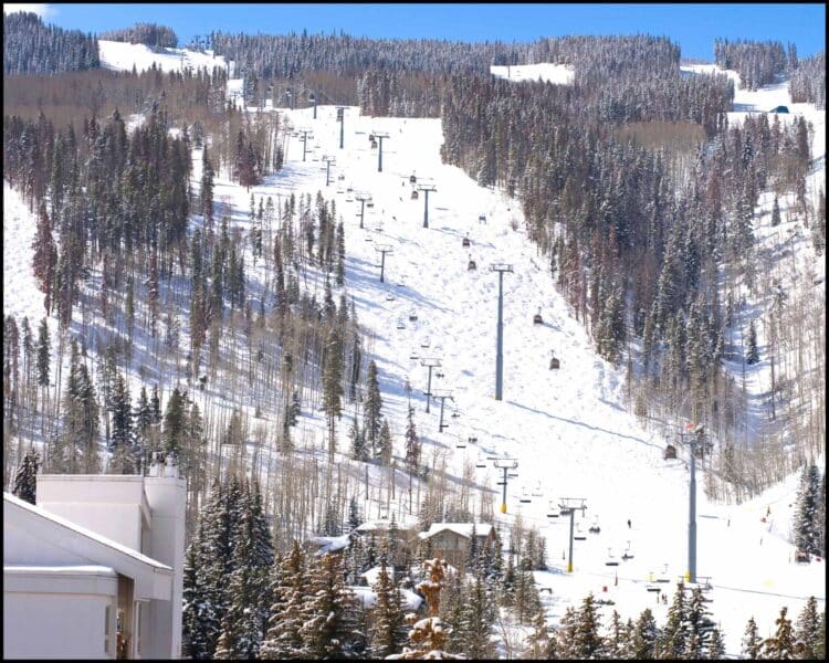 vail ski runs with hotel