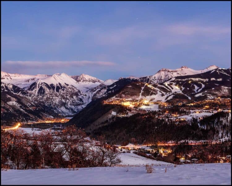 telluride in winter