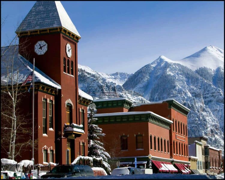 telluride in winter