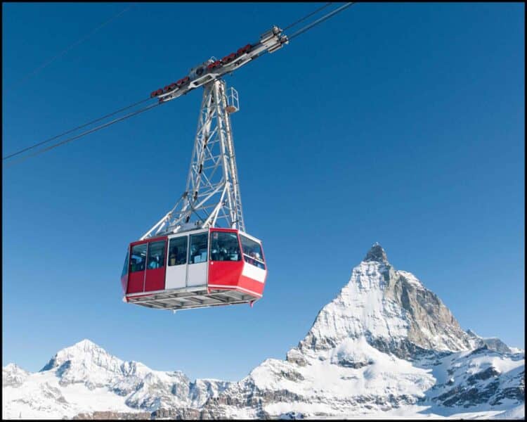 Skiing Zermatt