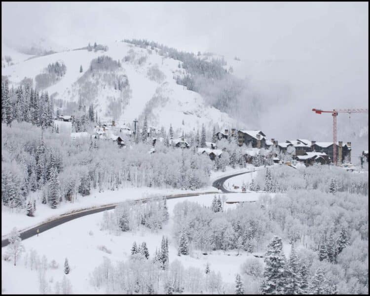 Deer valley resort in park city for skiing