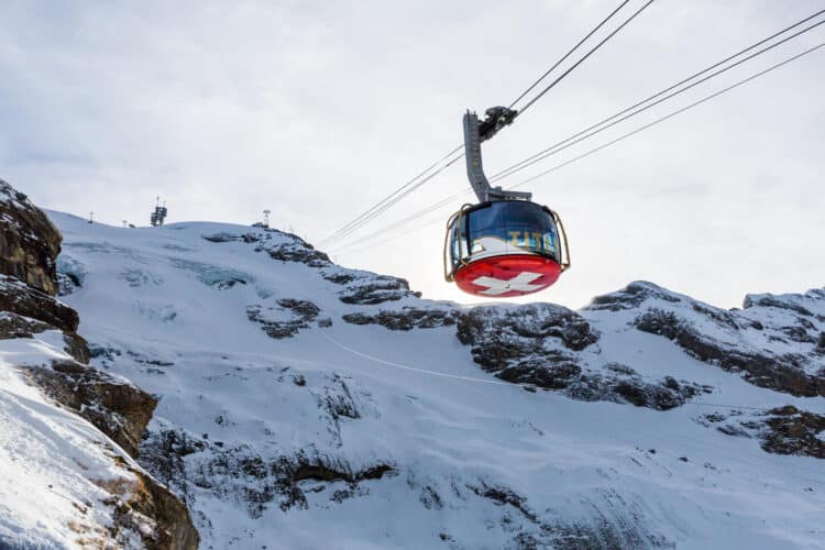 engelberg switzerland ski lift