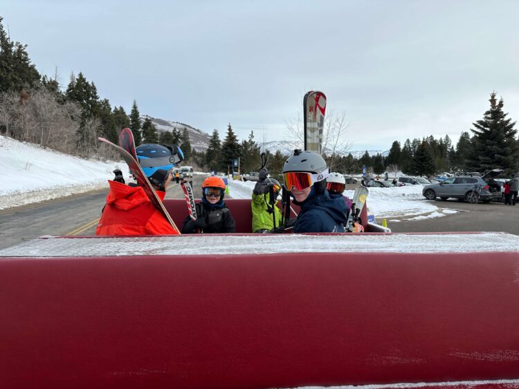 snowbasin ski parking shuttle