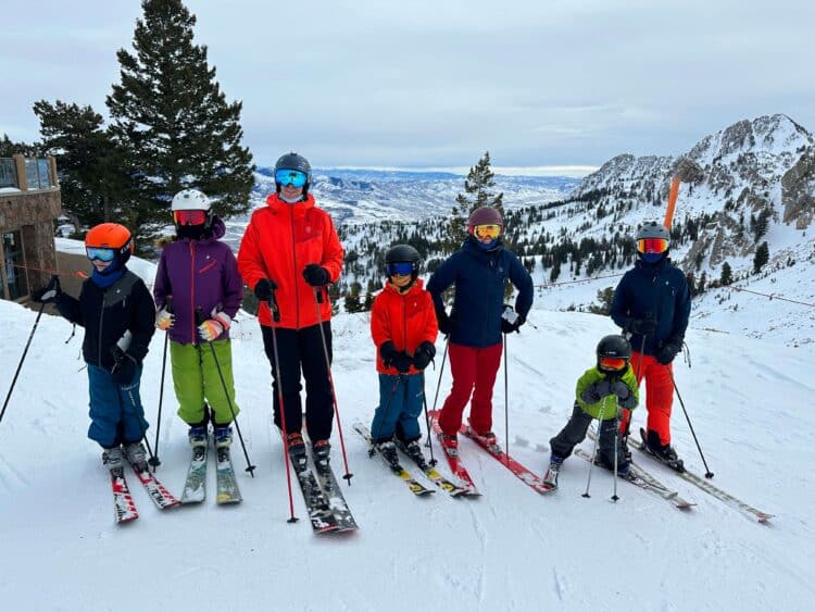 snowbasin family skiing