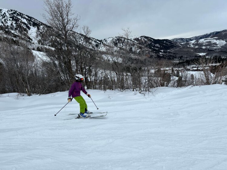 skiing with kids snowbasin