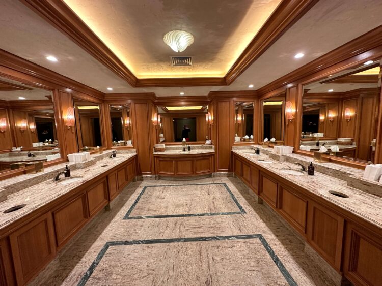 snowbasin lodge bathroom luxury skiing utah