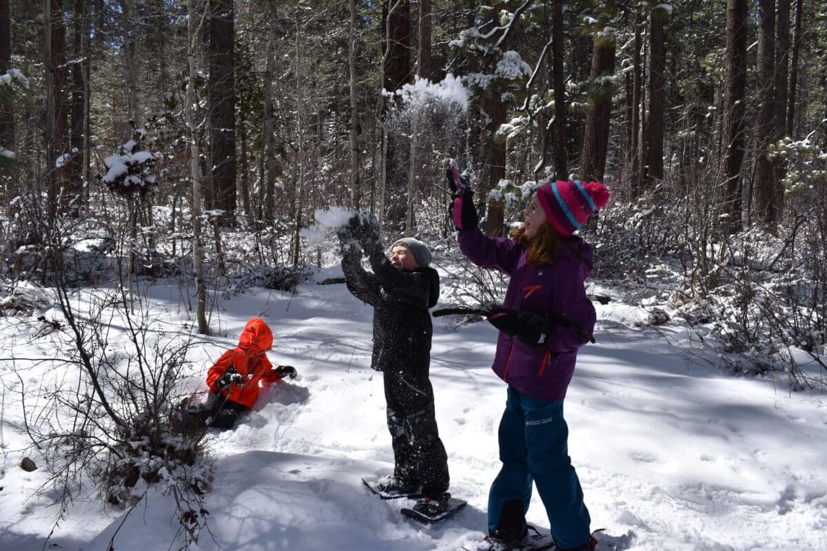 snowshoe kids