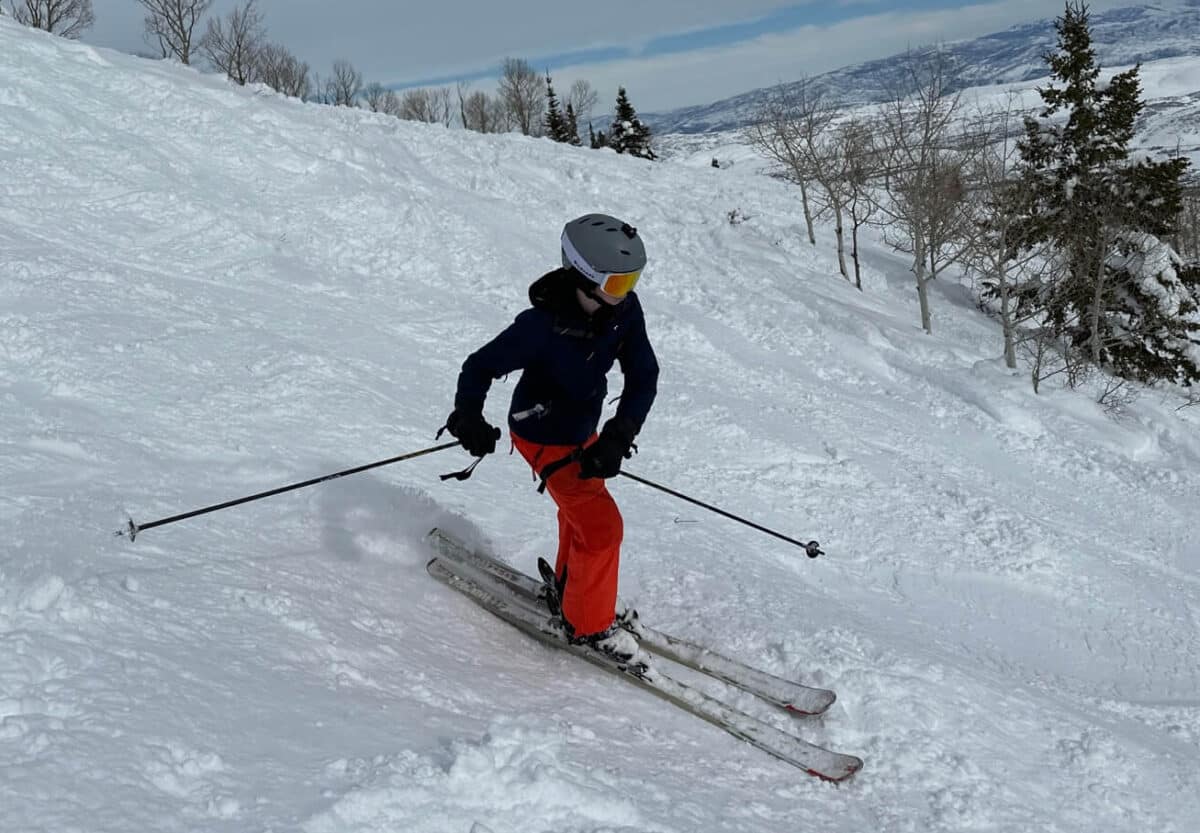 wildhorn goggles boy skiing