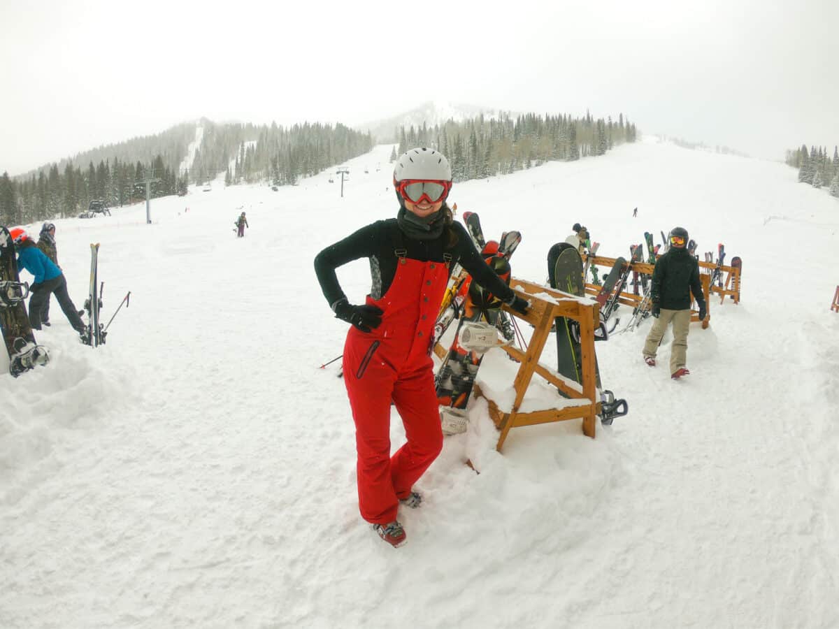 jessica averett skiing