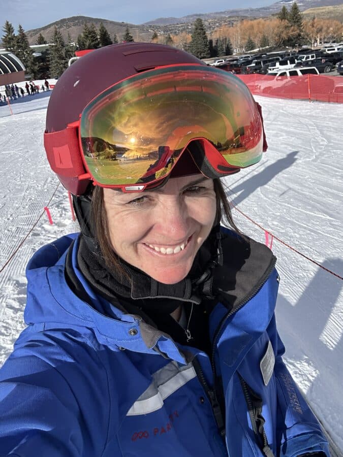 Jessica Averett ski instructor