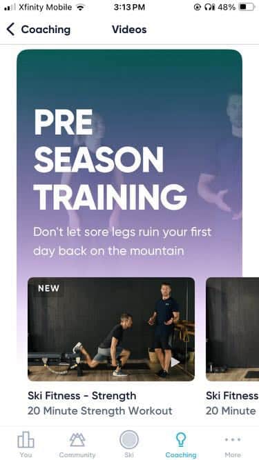 carv 2 strength training for skiers