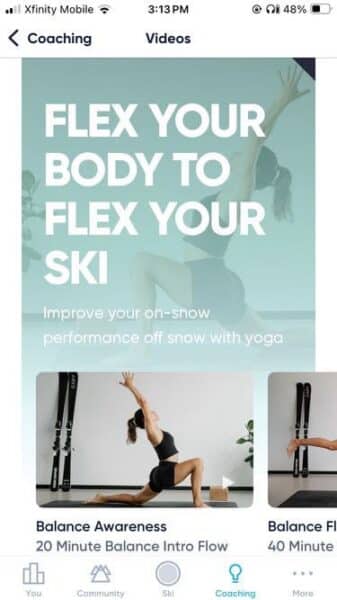 carv 2 yoga for skiers